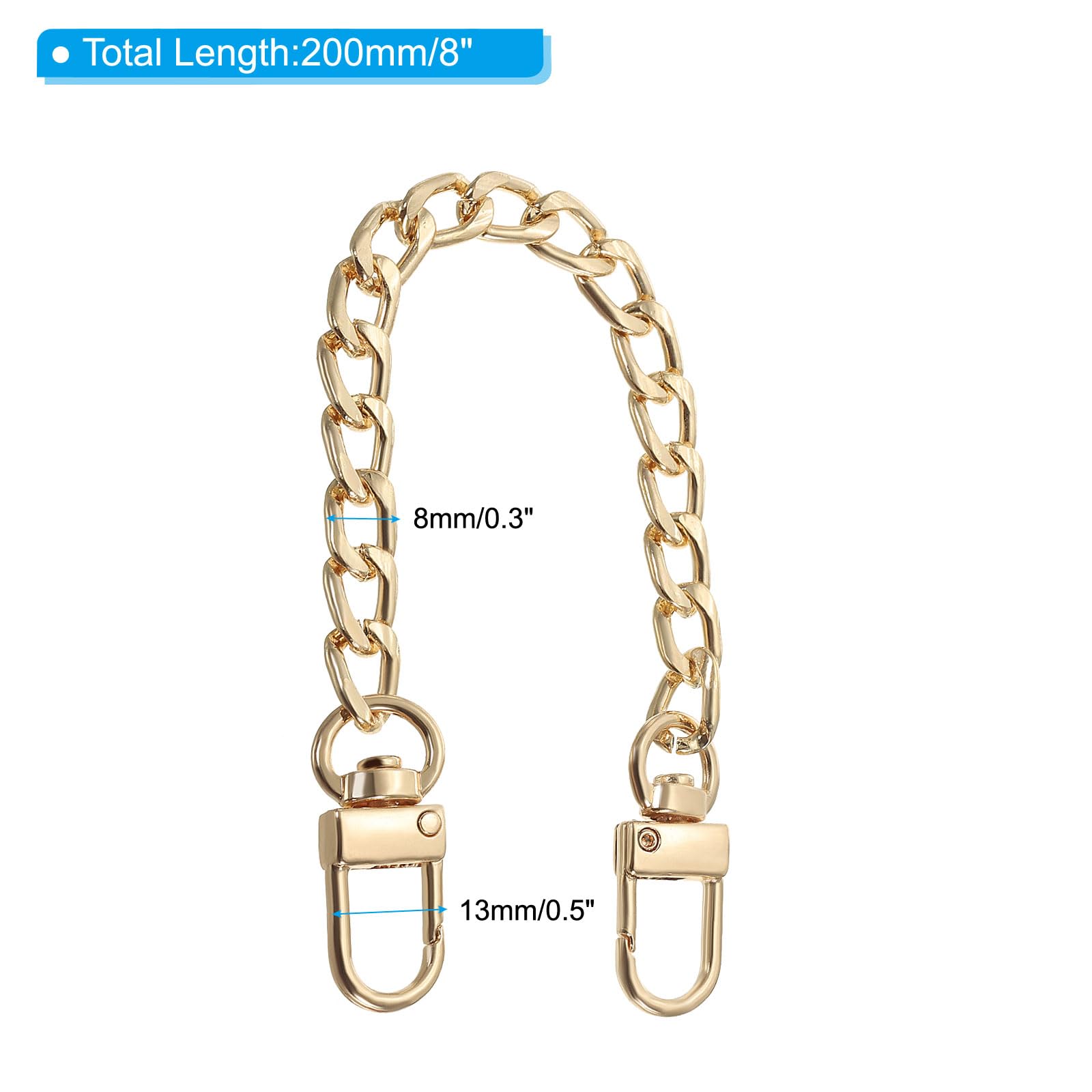 PATIKIL Purse Chain Strap 8" - Image 2
