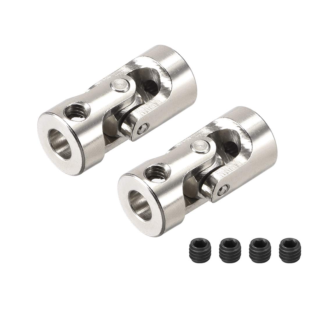 Coupleur universel rotatif pour arbre de direction 3mm 5mm joint de cardan métallique L24XD11
