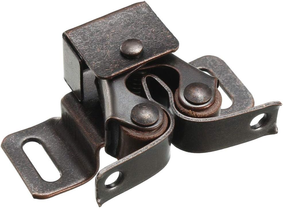 uxcell Retro Closet Door Double Roller Catch Iron Ball Latch