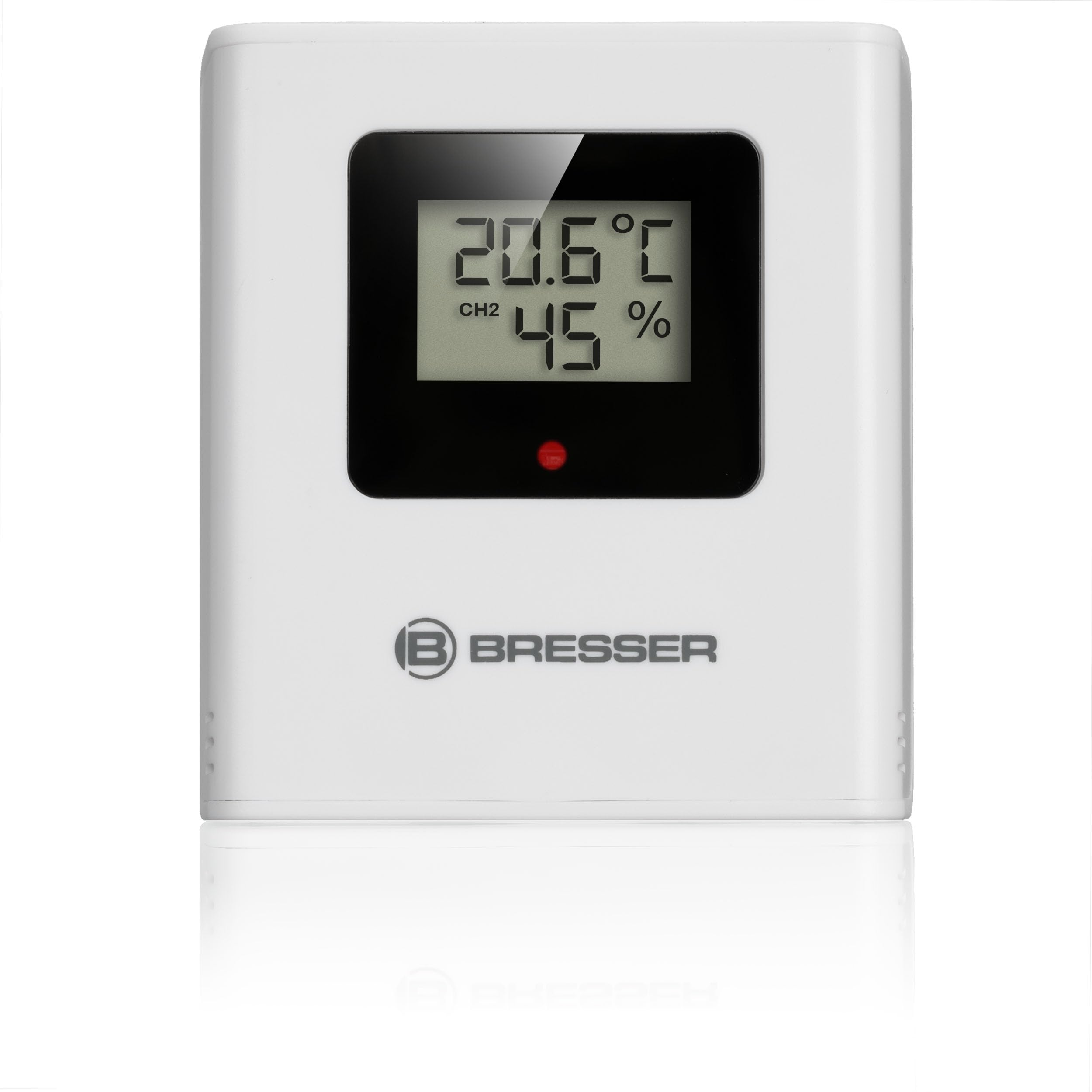Stazione meteo wireless Bresser con sensore esterno, temperatura interna, umidità, previsioni del tempo