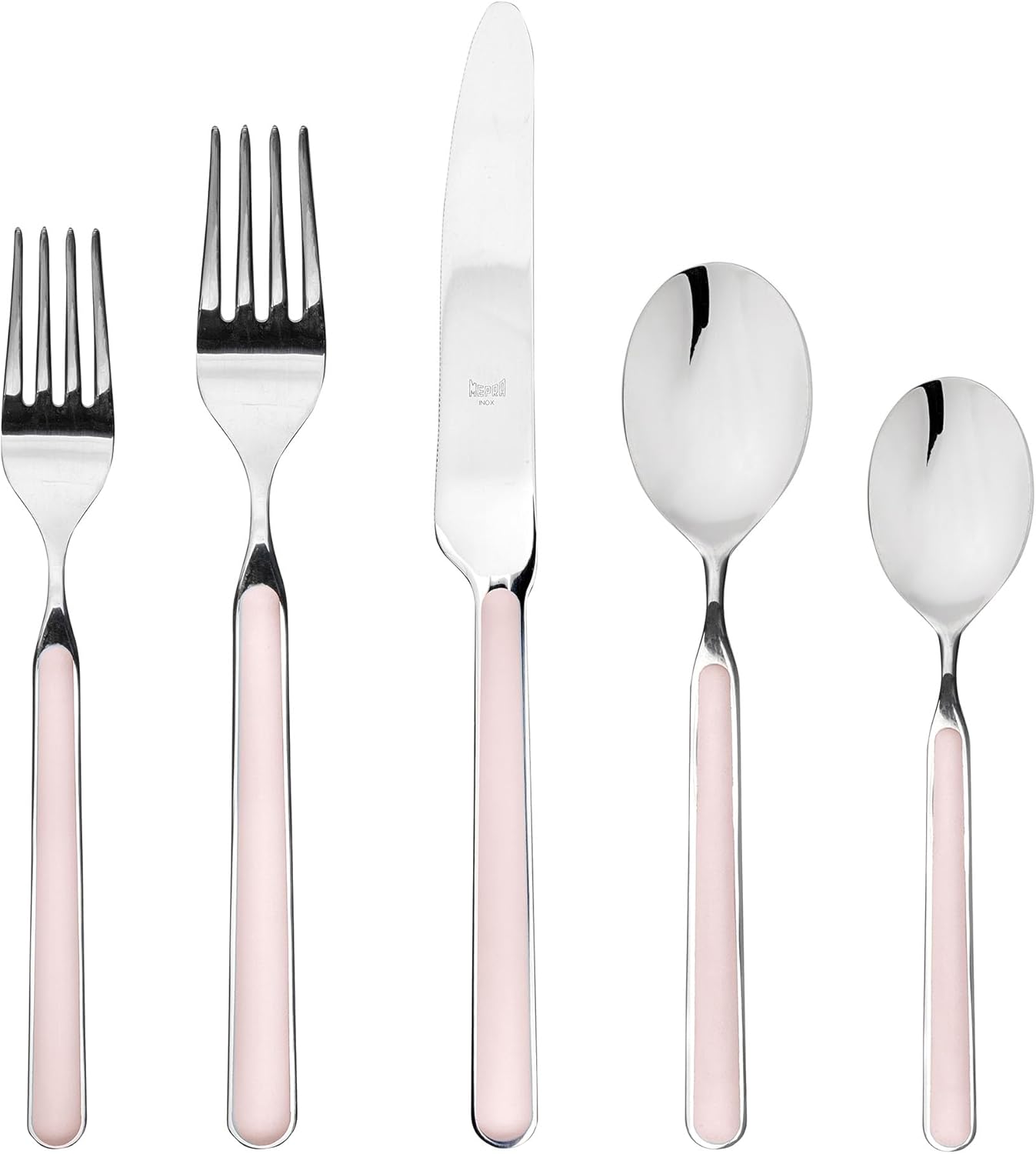 MEPRA Fantasia Flatware Set, [5 Piece, Sage