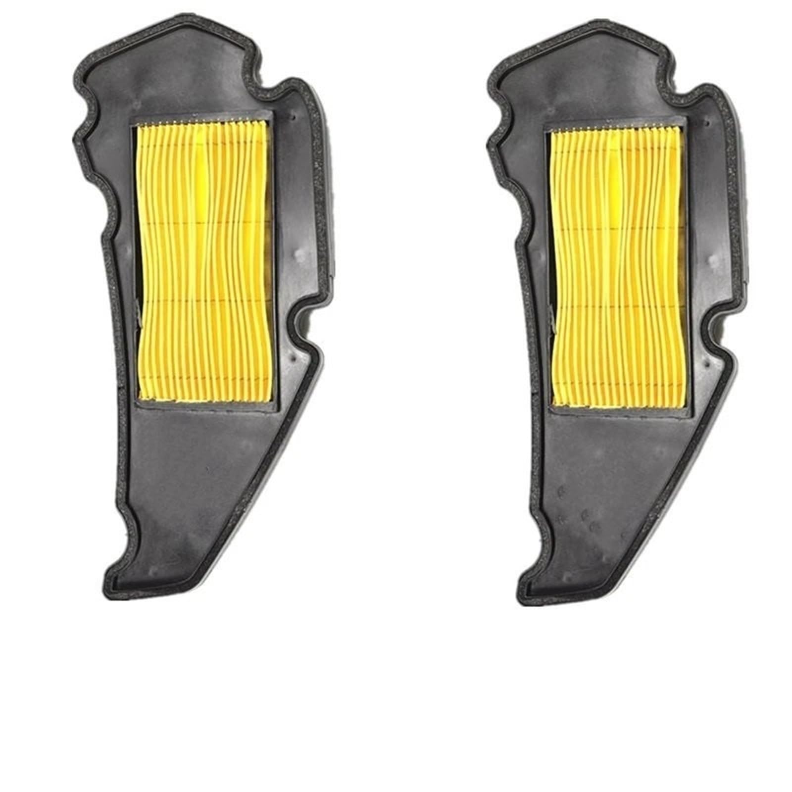 filtr wlotu powietrza motocykl Filtr powietrza pasuje do Suzuki HAOJUE AN125 HJ125T-3 HJ125T-7 HJ125T-8 HJ125T-8A HJ125T-11 części zamienne do czyszczenia wlotu(2 PCS)