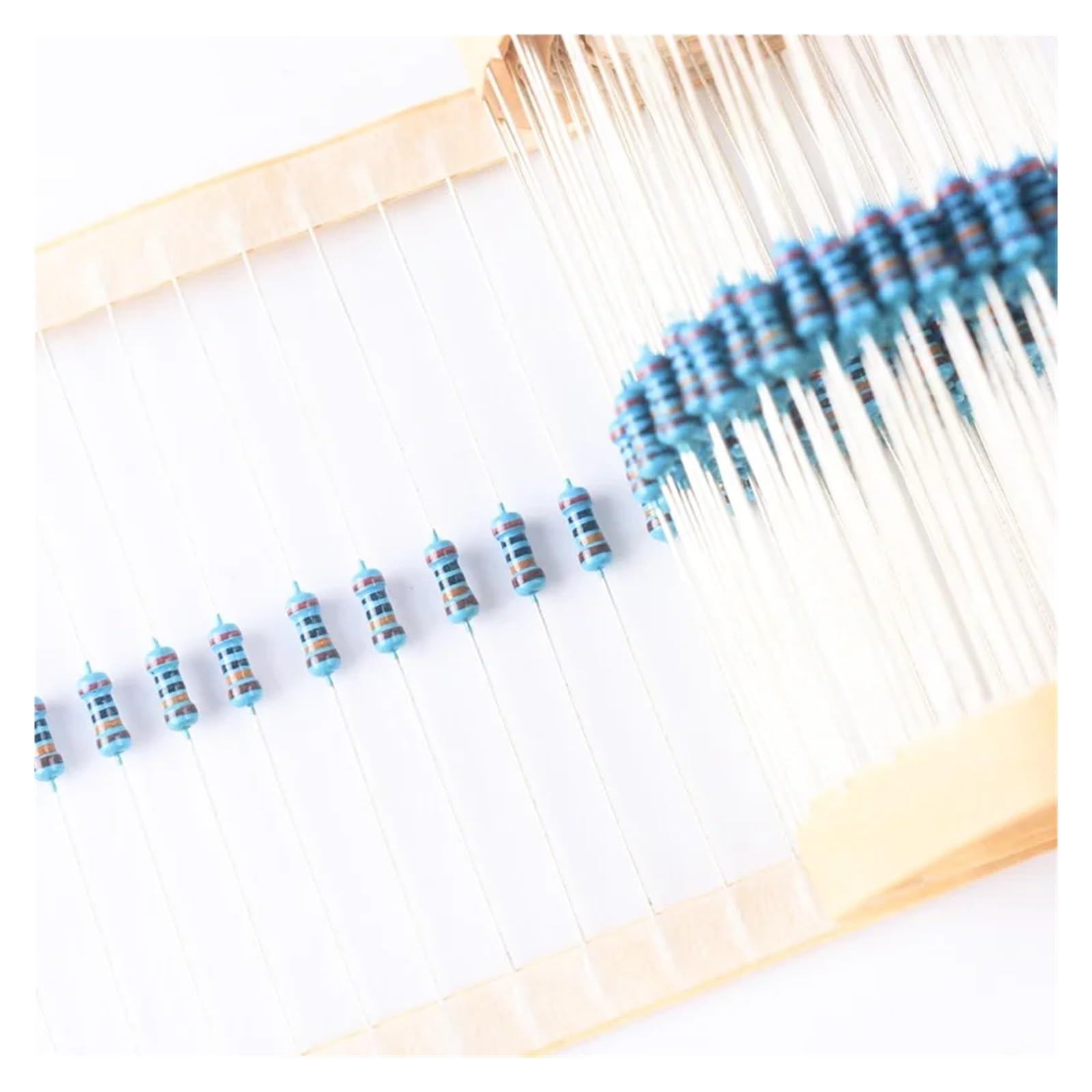 Amazon.co.jp: 50pcs 1/2W Metal film resistor 0R-4.7M 0.1R