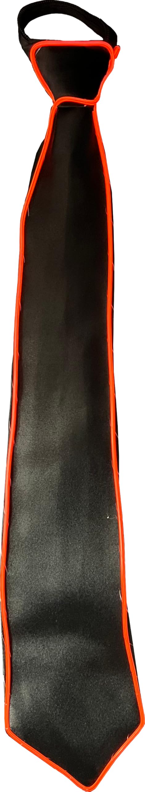 Adult's Red Lite Up Neck Tie Costume Accessory