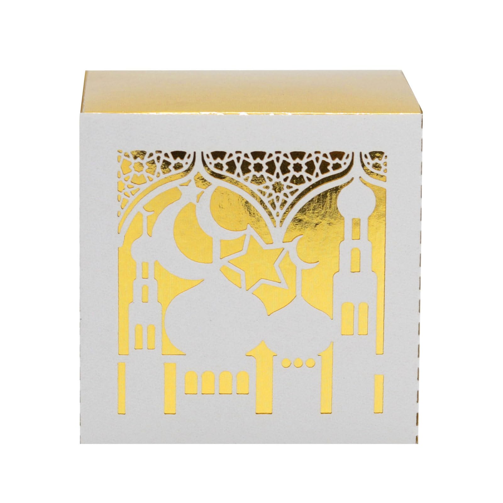 50 scatole carta per caramelle Eid, Tiffanyland