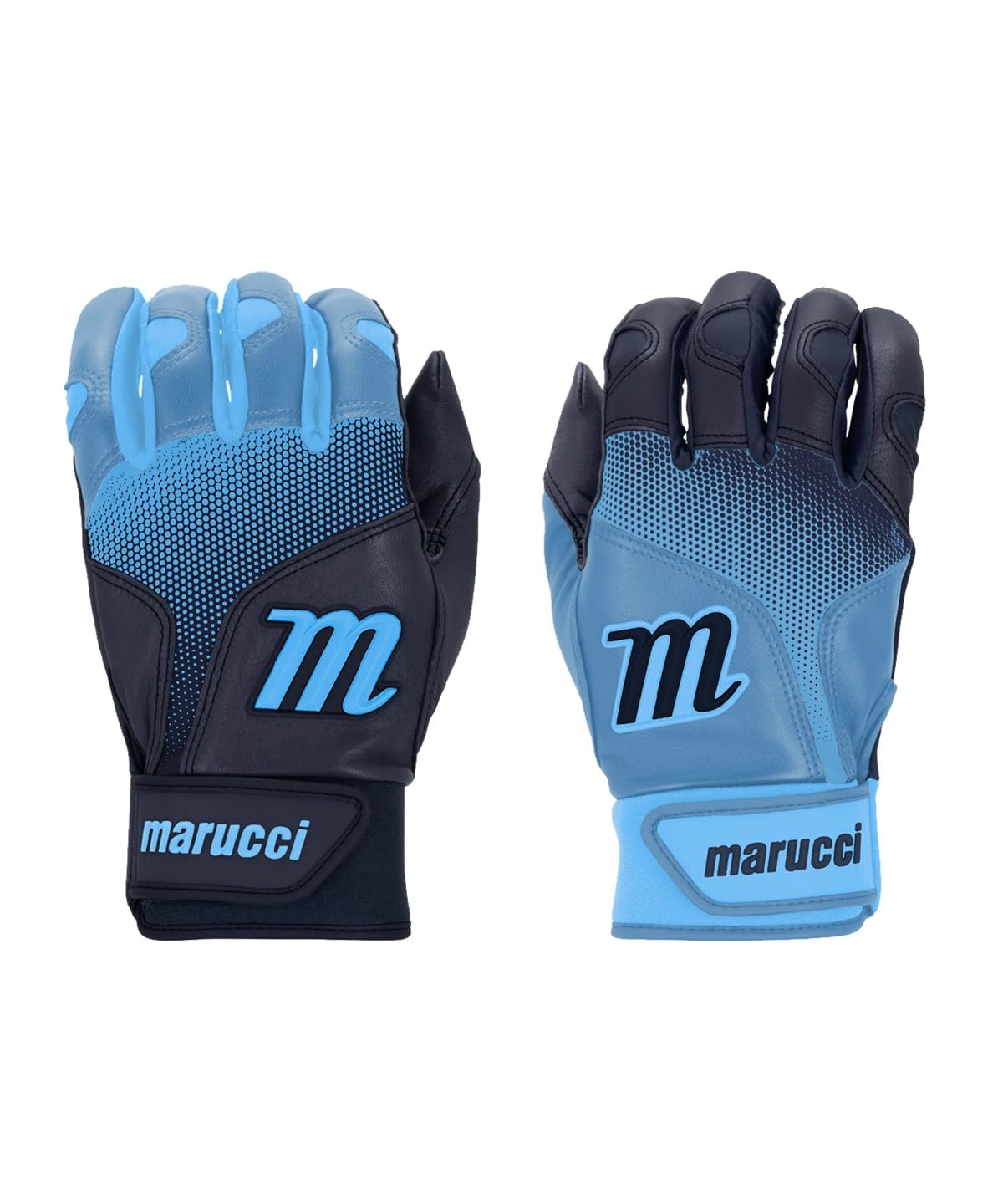 MARUCCI PWR Fade Batting Glove Navy/Columbia, AS-picture-13