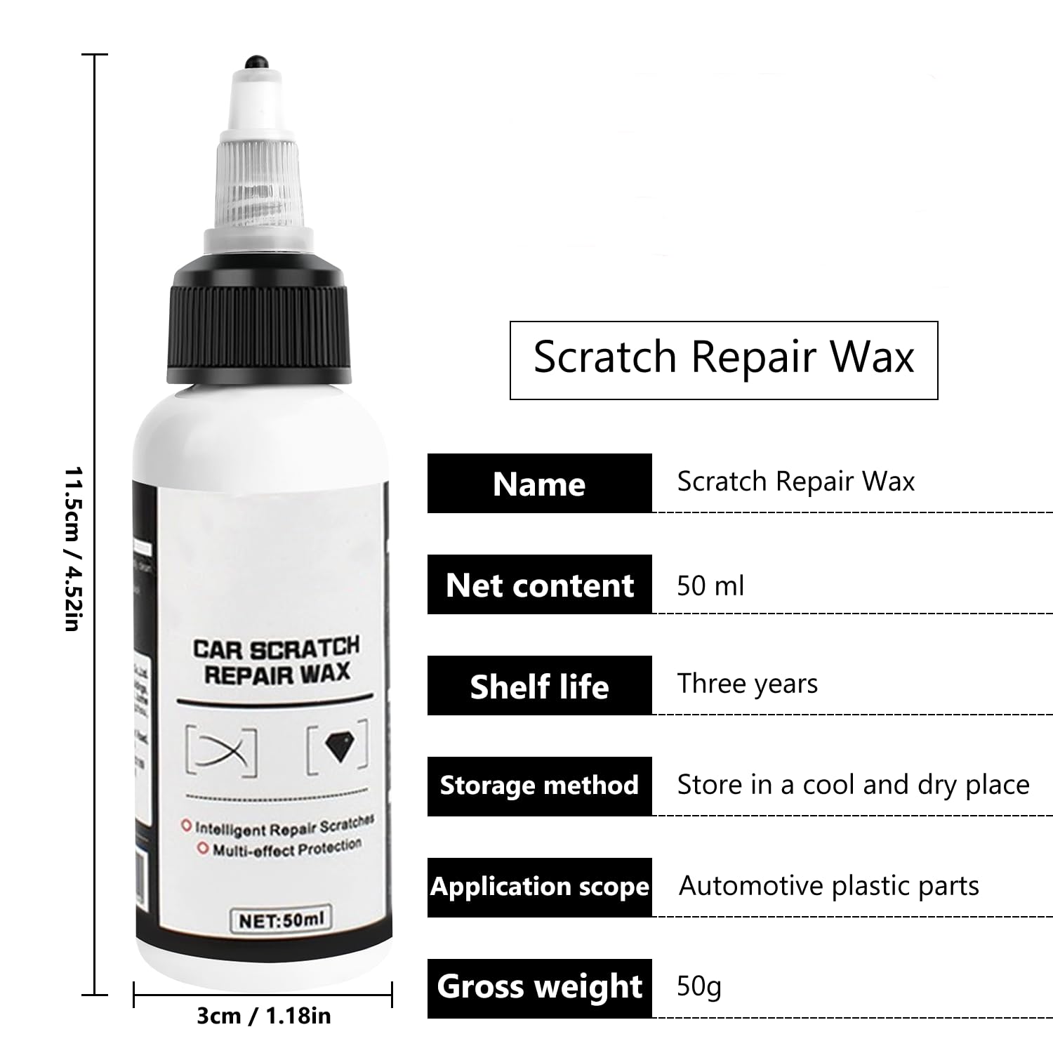 Ultimate Paint Restorer,New Car Scratch Repair Wax,Car Paint Scratch Repair,Scratches Repairing and Polishing,Multi-Effect Protection,Scratch Remover for Vehicles?2PCS?