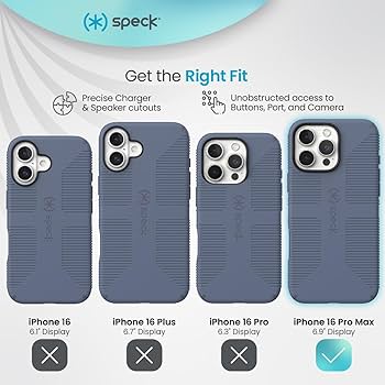 ベース iPhone case 16pro Amazon.com: Speck iPhone 16 Pro Max Case - CandyShell Grip Case