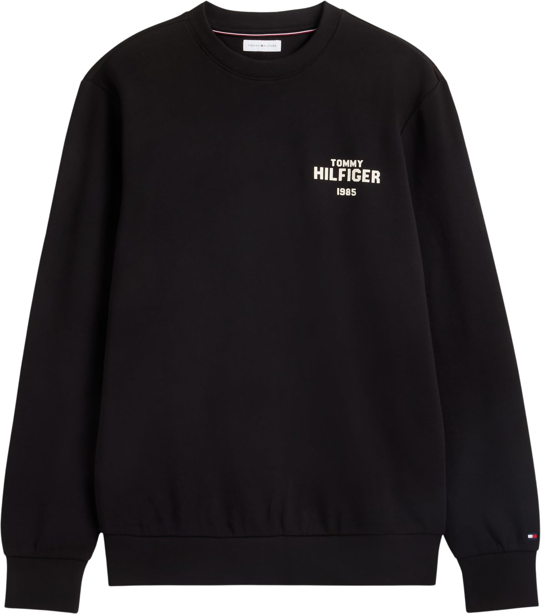 Tommy Hilfiger Hilfiger 1985 Ref Terry Crew Mw0mw44938 Felpa Pullover Uomo (Pacco da 1)