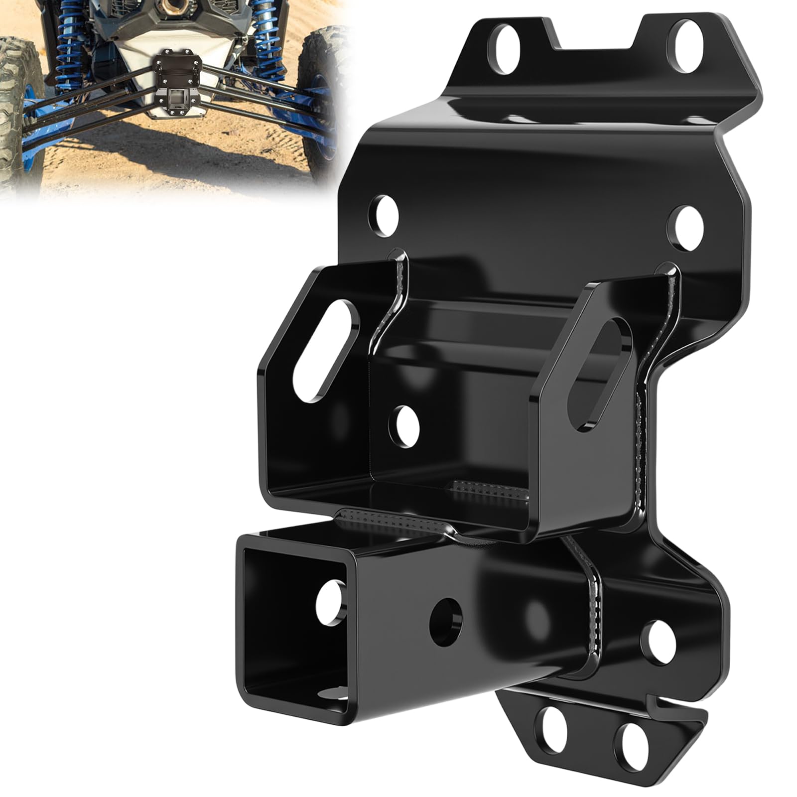 Photo 1 of Otoolling 2 Inch Rear Trailer Towing Receiver Hitch No Drill Compatible with Can Am Maverick X3 Max 2022-2026