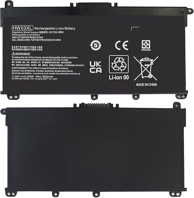 Batería HW03XL 41.04Wh para HP Pavilion 15/17 miniatura 5