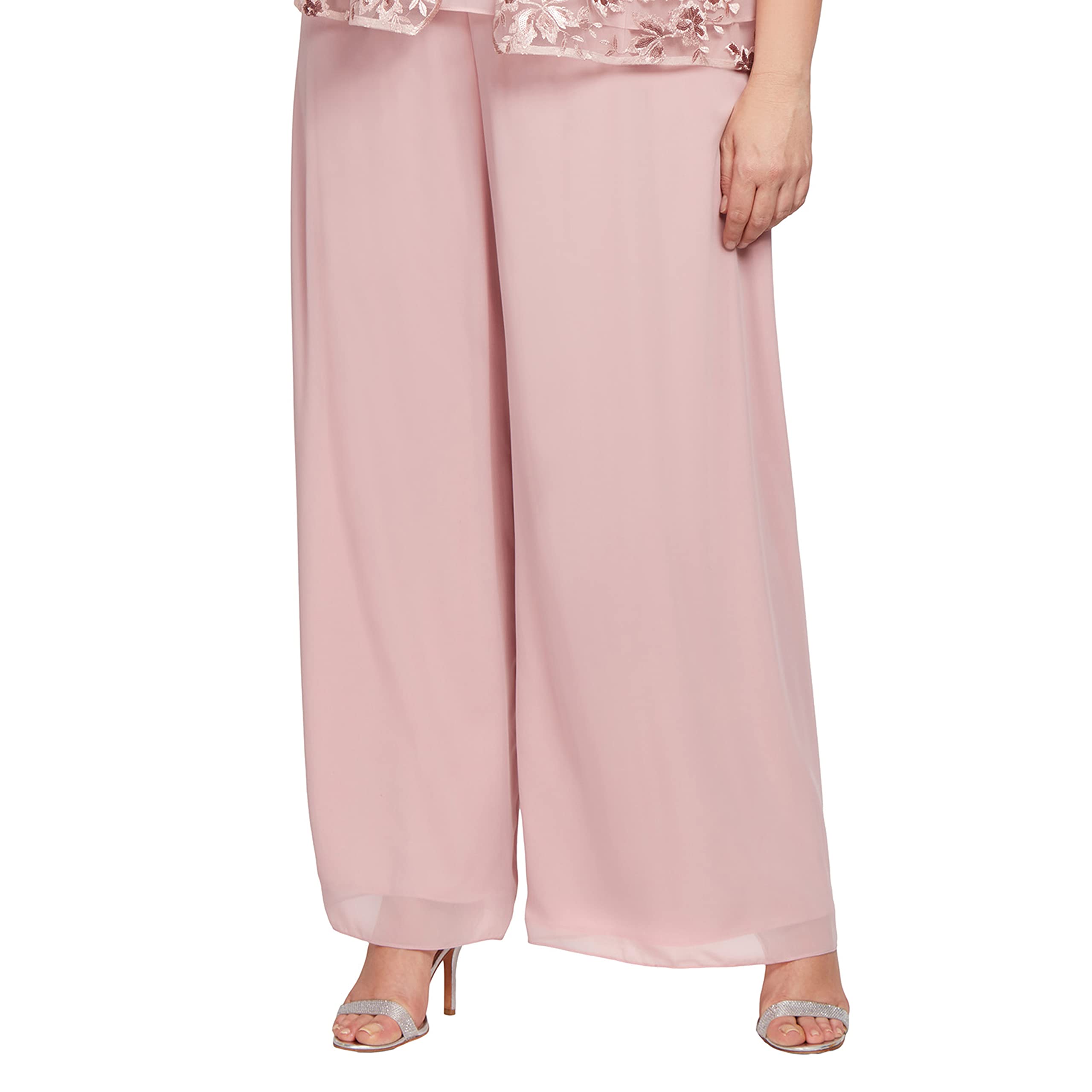 Alex Evenings Womens Plus Size Straight Leg Dress Pant (Plus Petite Sizes) Dress Pants