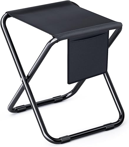 Simple Deluxe Silla de camping portátil, silla plegable ligera para campamento, silla al aire libre para adultos, deportes, playa, senderismo,