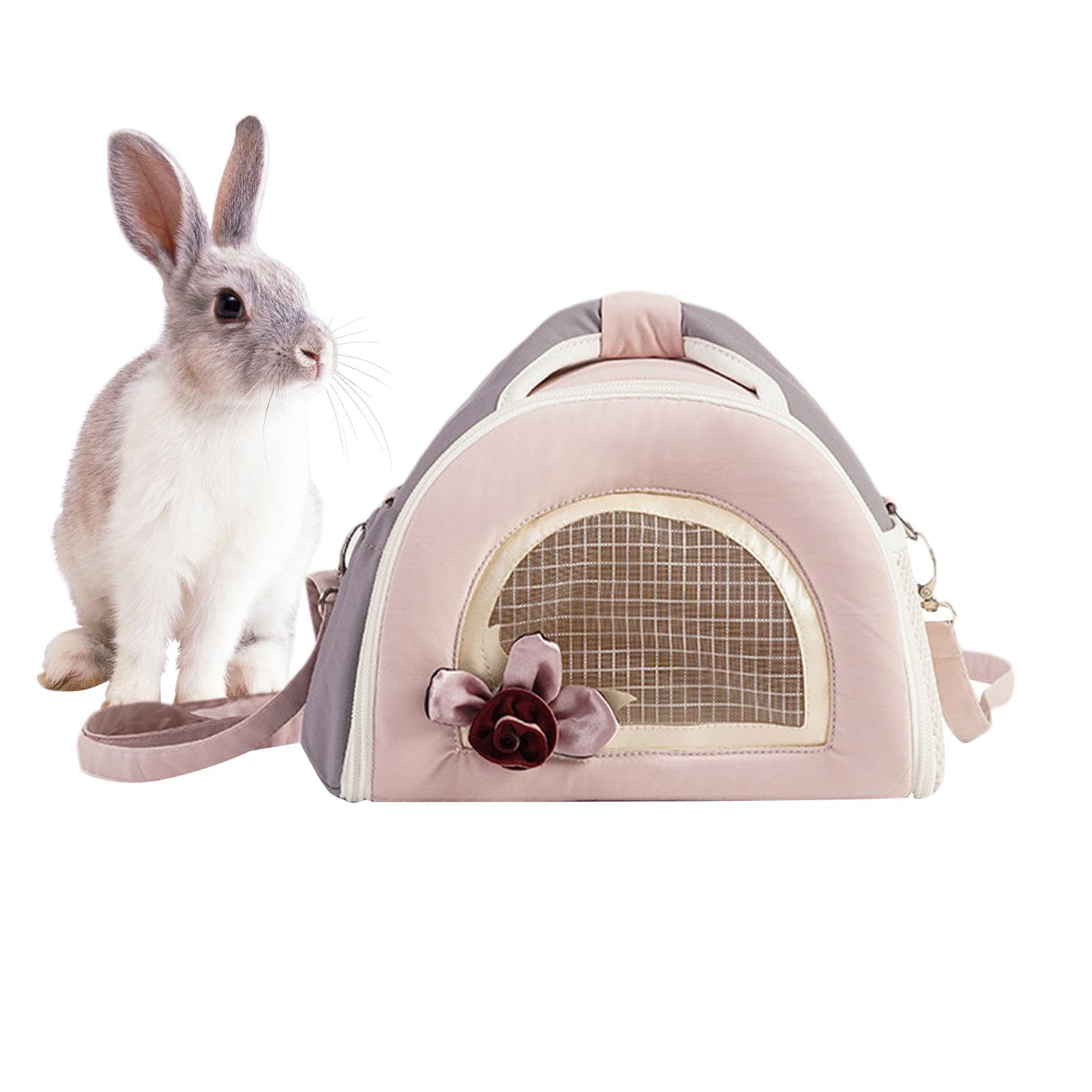 Zaino per animali domestici, borsa da viaggio per conigli, piccoli animali,  uccelli, conigli, tartarughe, trasportino da viaggio per piccoli animali,  cincill�, riccio, : Amazon.it: Prodotti per animali domestici