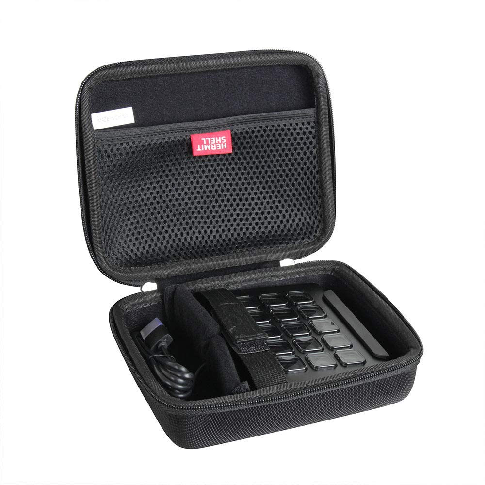 HermitshellHard Travel Case for Elgato Stream Deck 15 Customizable LCD Keys Live Content Creation Controller