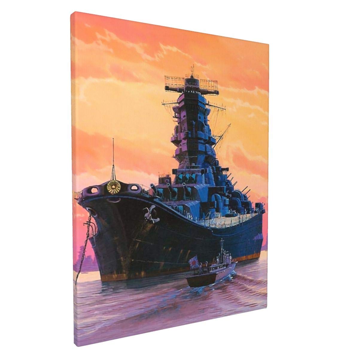 Amazon.co.jp: 大和型戦艦 アートパネル アートフレーム インテリア