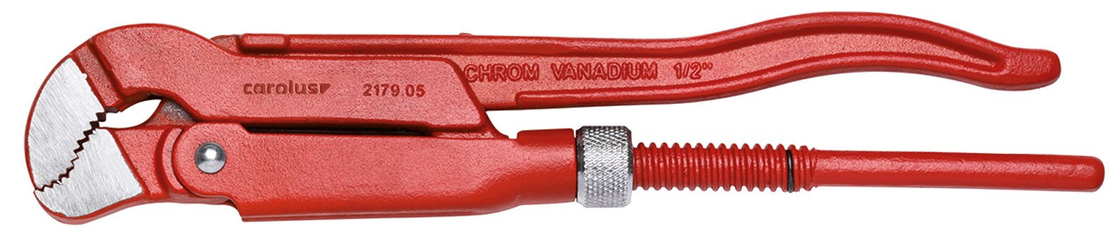 Angled Pipe Wrench S-Pattern 3 cm, 3 Zoll