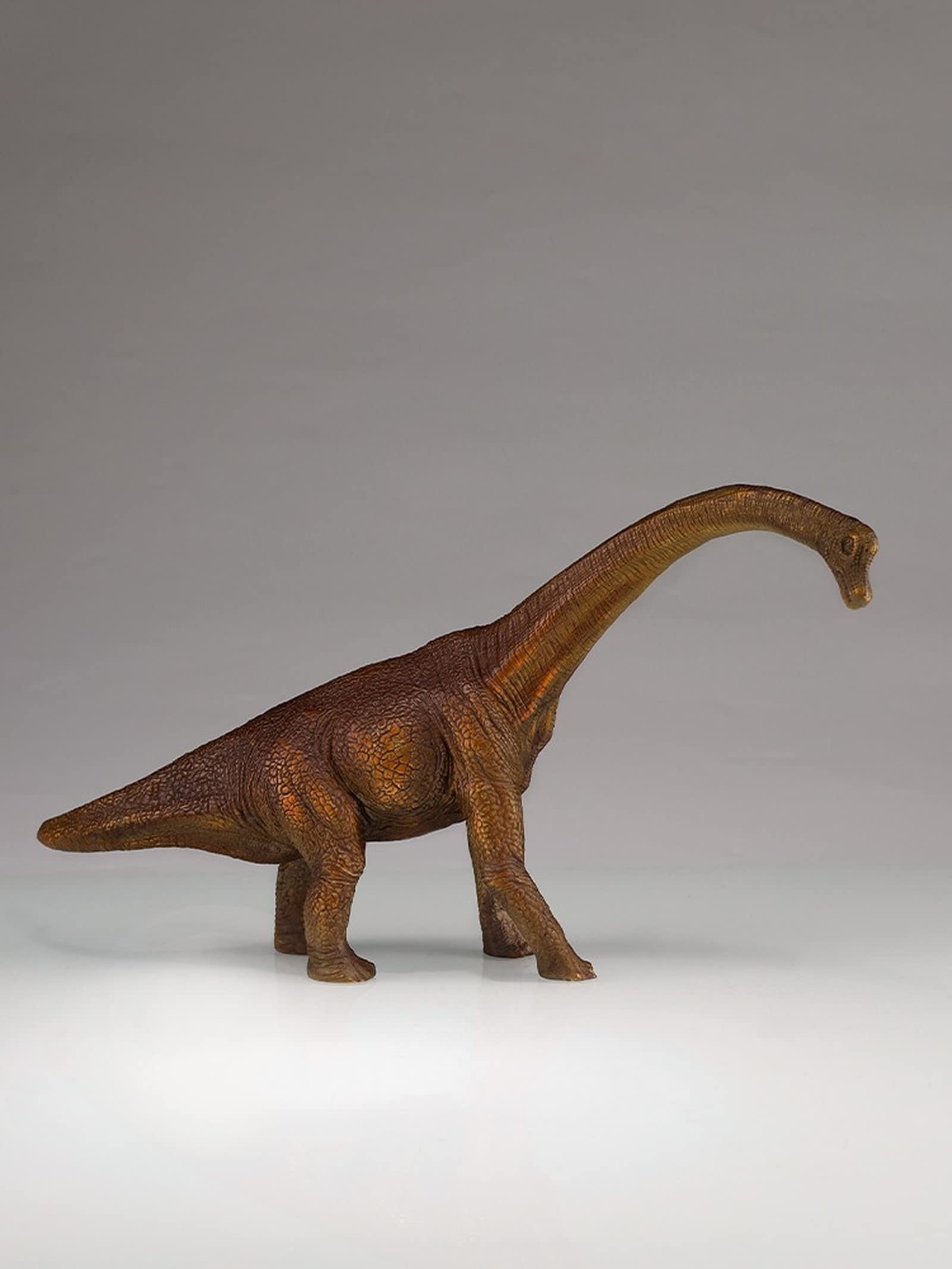 Mosiężna Figurka Stołowa Dinozaura, Posąg Brachiozaura Jurajskiego, Ozdoba Dekoracyjna Do Gabinetu, Kolekcja Brązowych Rzeźb Bydła