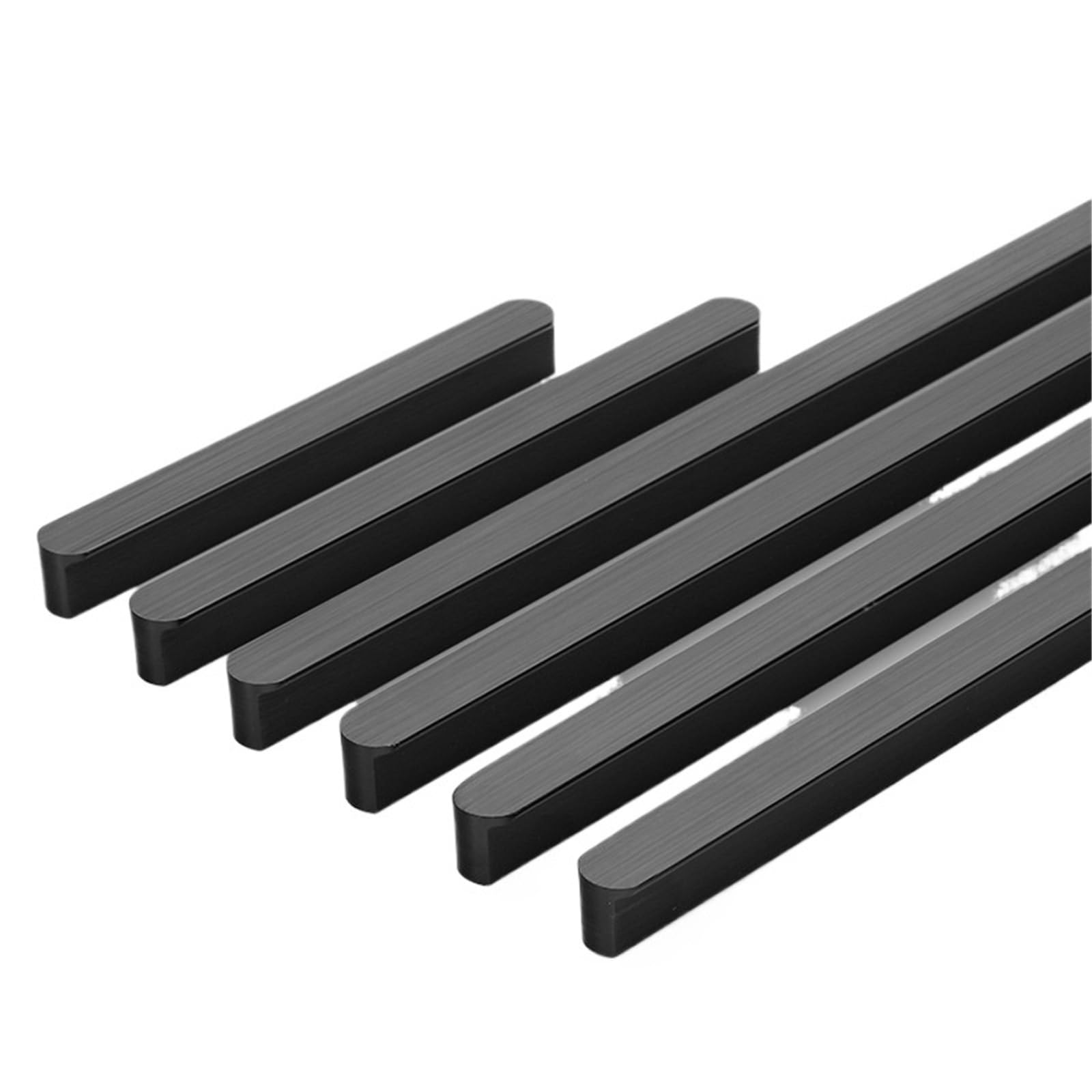KDHCVKZ 1pcs Black Cabinet Handles Aluminum Alloy Kitchen Cupboard Pulls Drawer Knobs Long Furniture Handle Hardware(Length 800mm)