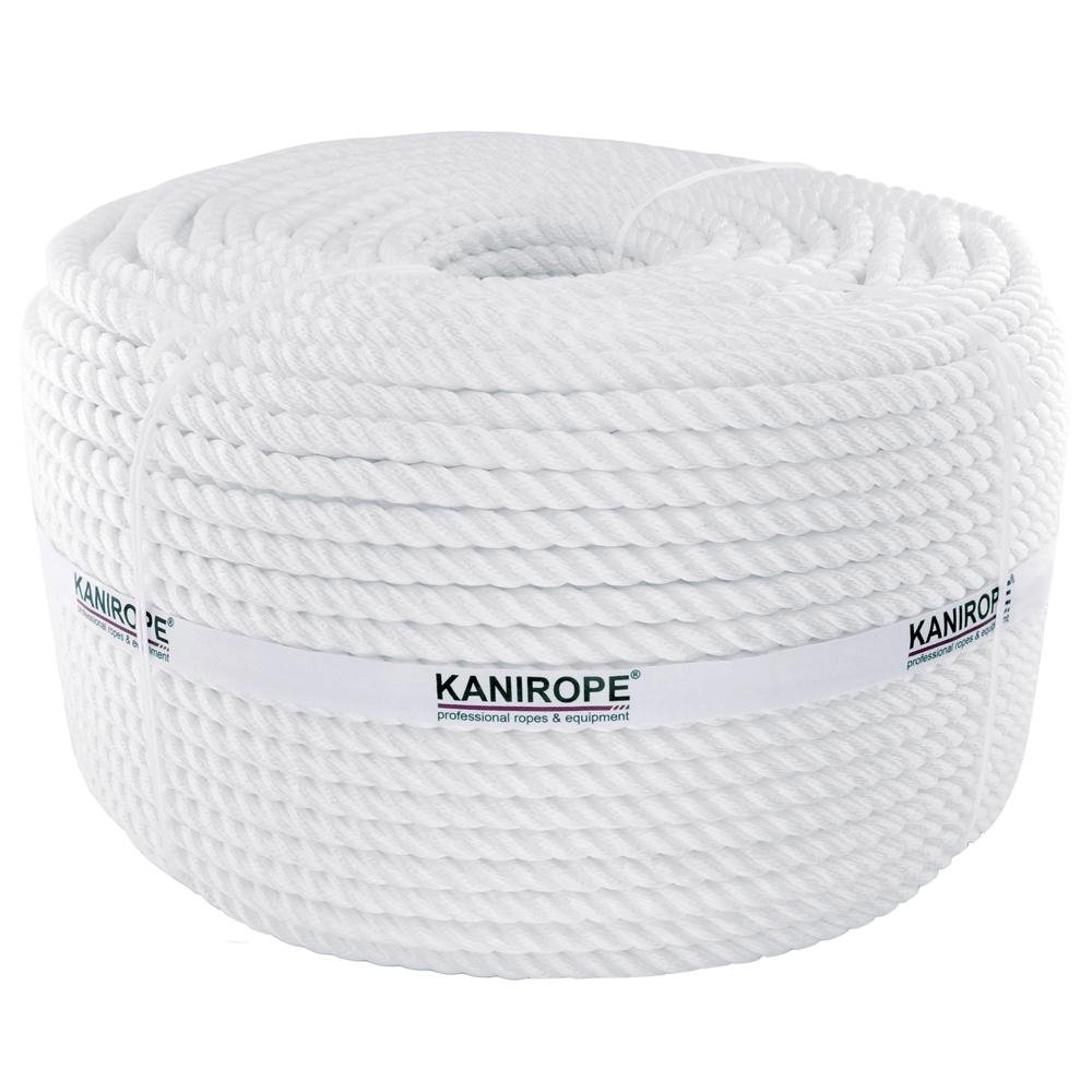 Kanirope Cuerda de poliamida trenzado (10 mm de diámetro, 220 m, 3 hilos)