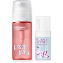 Quick & Deep Bubble Serum Essence Hibiscus 3.28 fl oz + Peeling AHA Mini 1.08 fl oz