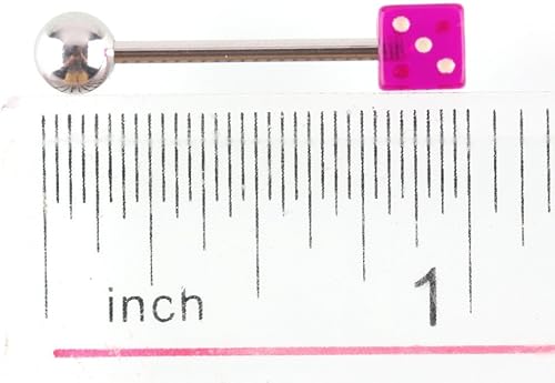 Miniatura 7 de Oasis Plus 100 piezas 15 estilos 0.49 oz 0.56 oz mezcla piercing cuerpo joyería kit ombligo ombligo anillo lengua nariz oreja anillos ceja pezón