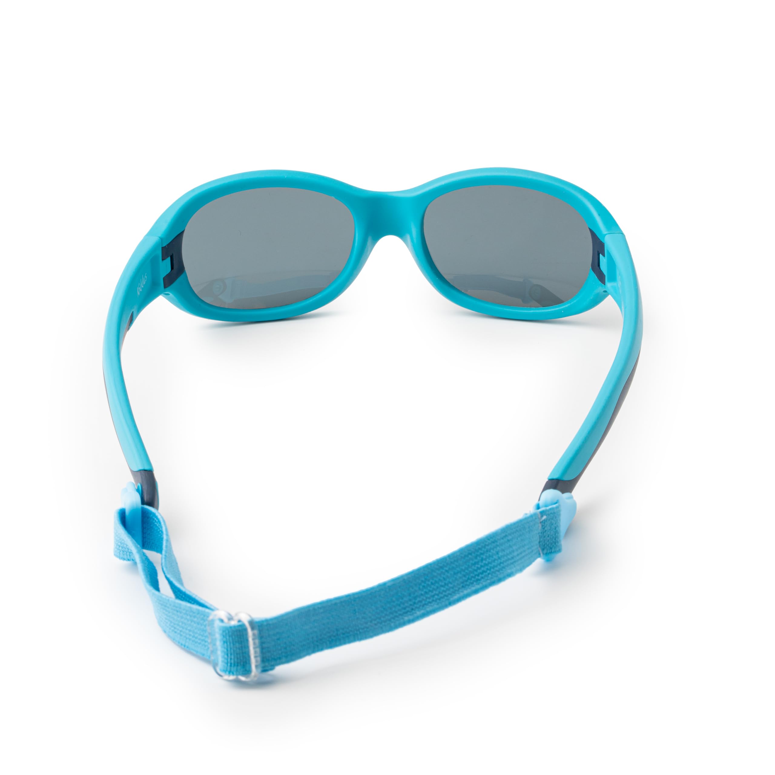Kiddus Lunettes de Soleil Fille et Garçon, UV400 CAT3 Protection 100% UVA UVB, Monture Incassable Flexible Monobloc, Avec Bande Ajustable, Légères et Sans BPA