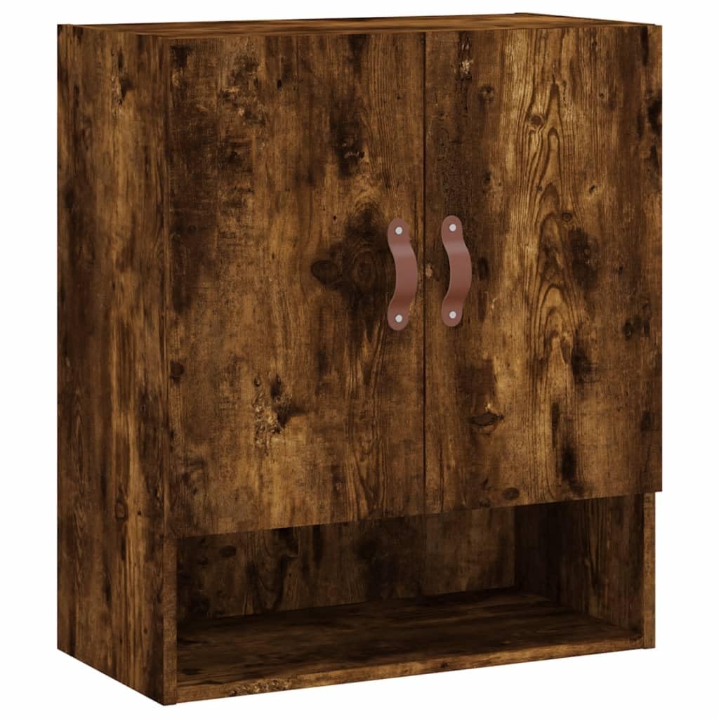 Armoire murale chêne fumé : la solution pour ranger votre salon