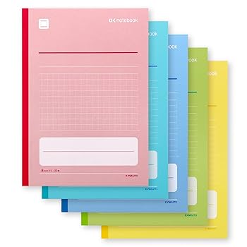 Amazon.co.jp: キョクトウ 学習帳 中学受験OKノート 8mmマス 5冊