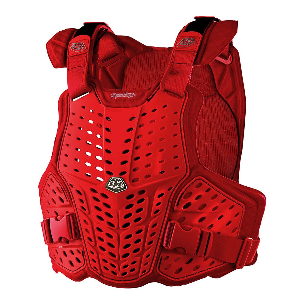 ROCKFIGHT CE Flex Brustschutz, Rot, M/L