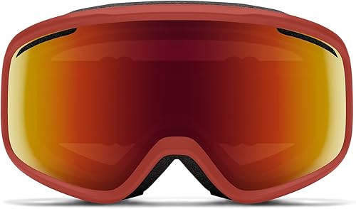 Vista 26 de SMITH Vogue - Gafas para mujer – Gafas de deporte de nieve de alto rendimiento con lente reemplazable para esquí y snowboard Espejo Sol-x Rojo Fucsia
