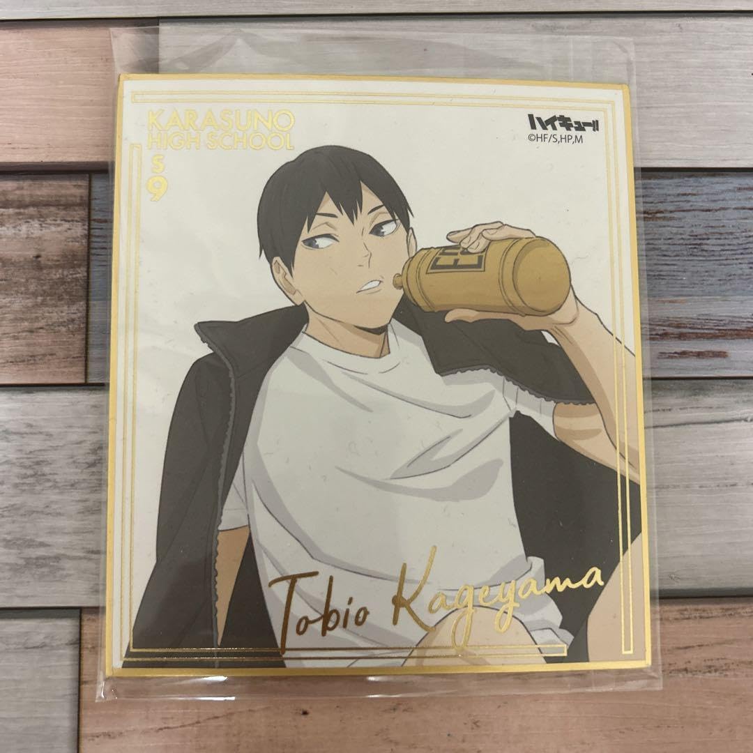 Amazon.co.jp: ハイキュー one fine day トレーディング 色紙 烏野