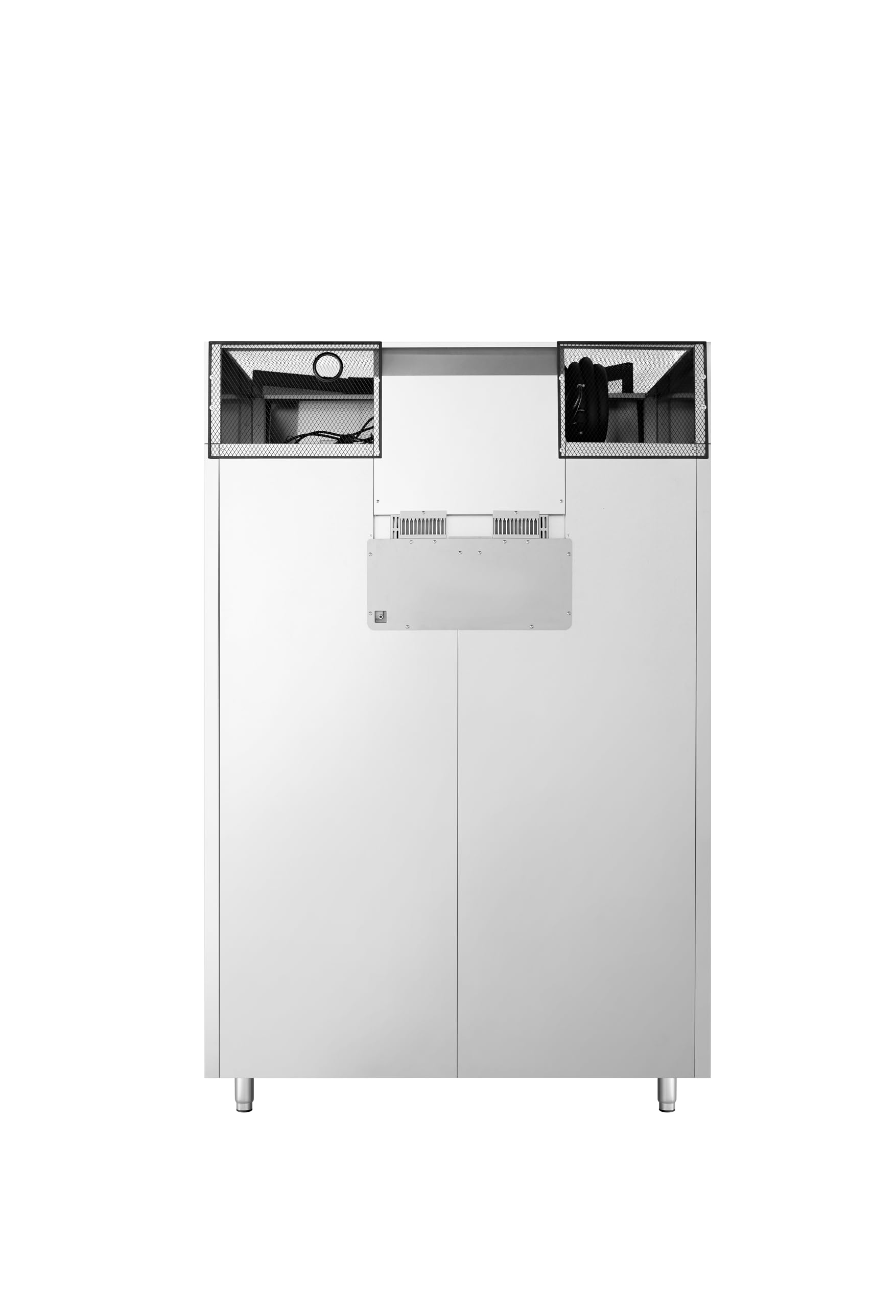 METRO Professional Refrigerador Comercial de Dos Puertas GRE21400, Plateado, Acero Inoxidable, 955 L, con Iluminación LED