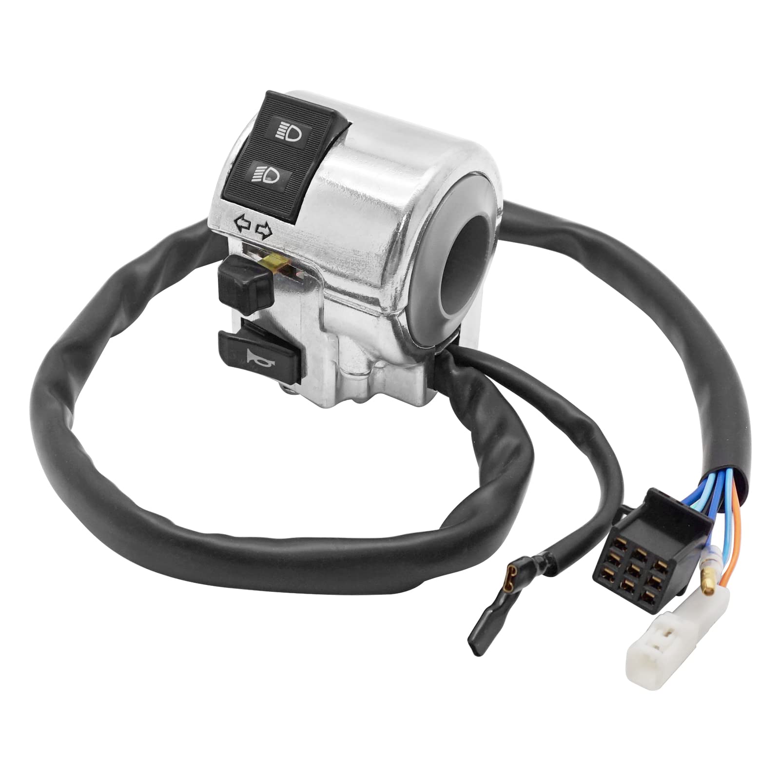 Amazon.com: Left Control Switch Turn Signal Horn Headlight for