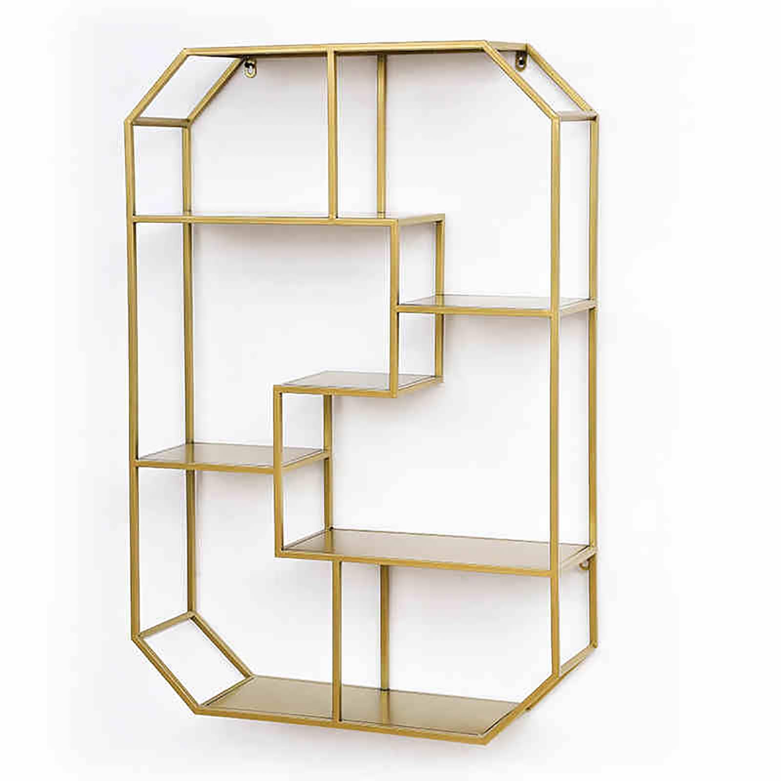 Étagère murale en grille pour chambre et salon design minimaliste