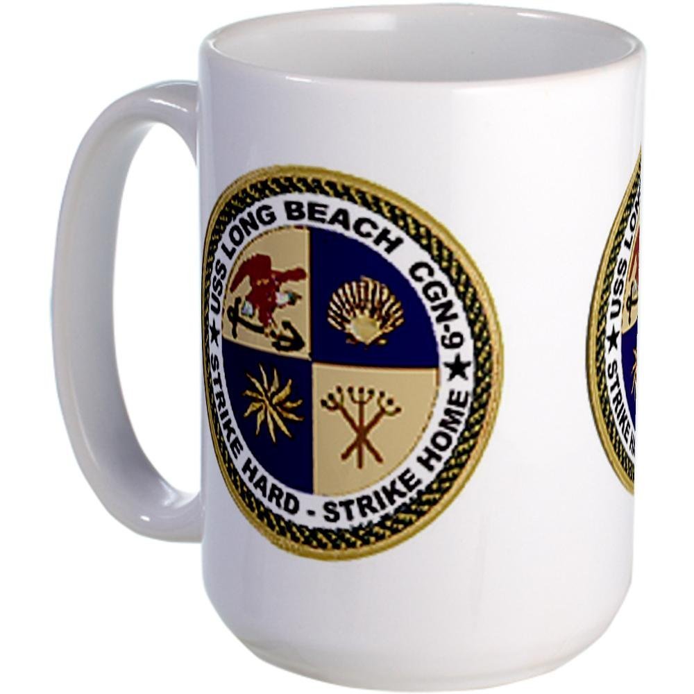 11 ounce Father Dad USS Long Beach CGN 9 Large Mug - Standard 12.95 ".