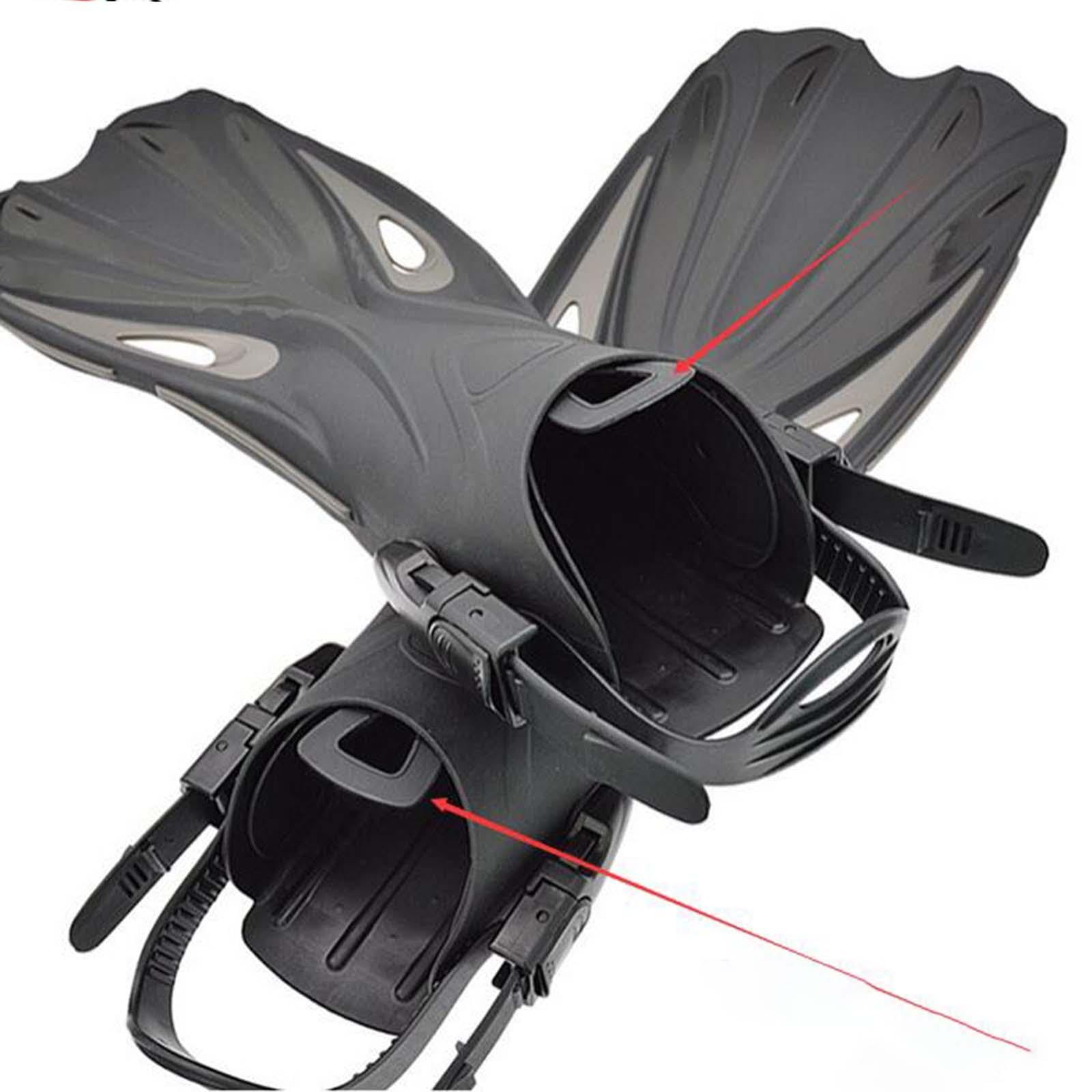HEAVENGLOWFlip Fin Practical Snorkeling Flippers Insert for Fins for Swim Womens Adult-picture-22