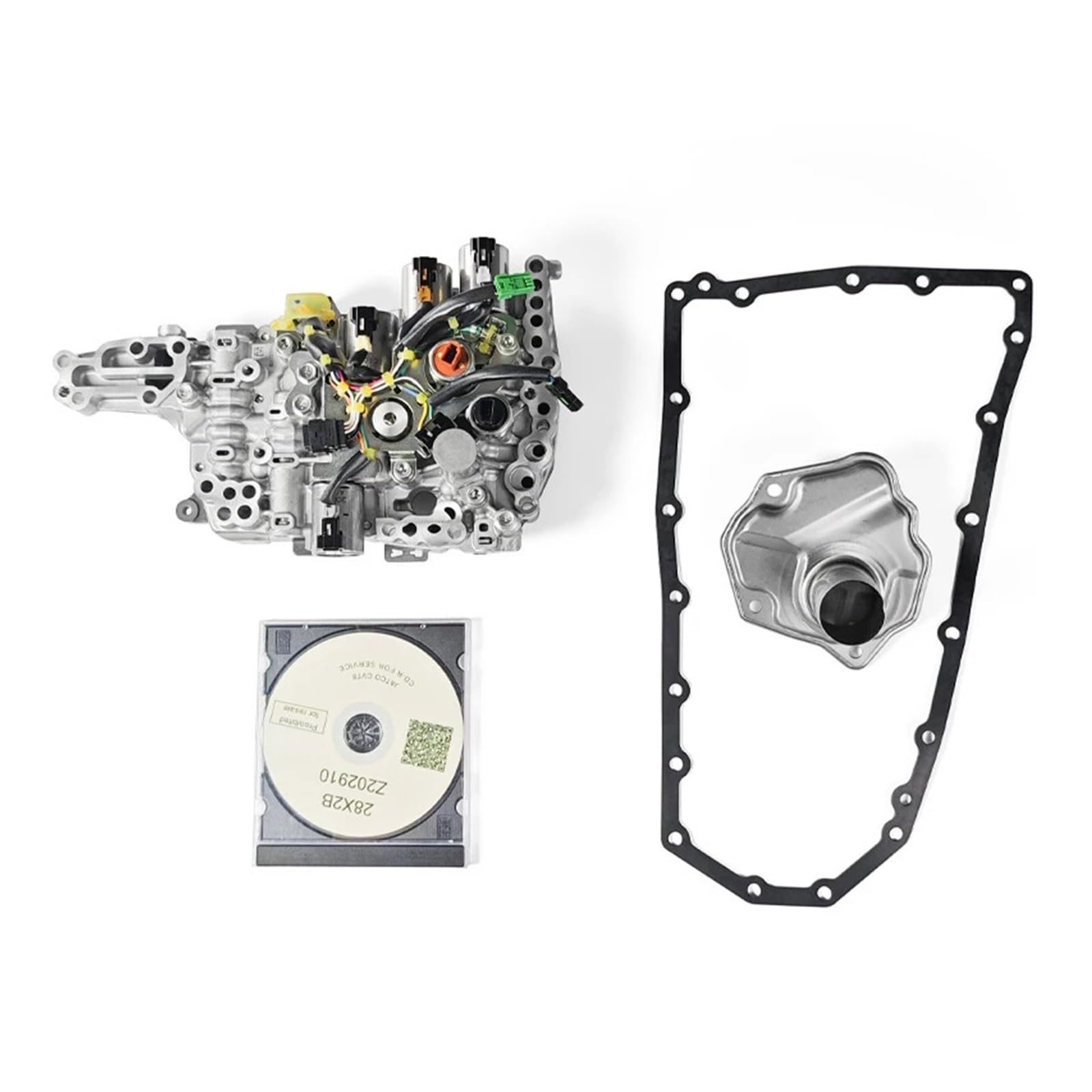 JF016E JF017E RE0F10A Kit corpo valvola CVT con guarnizione filtro olio/CD compatibile con corpo valvola cambio Nissan 31728-29X0D 31397-1XF0D(5PCS)