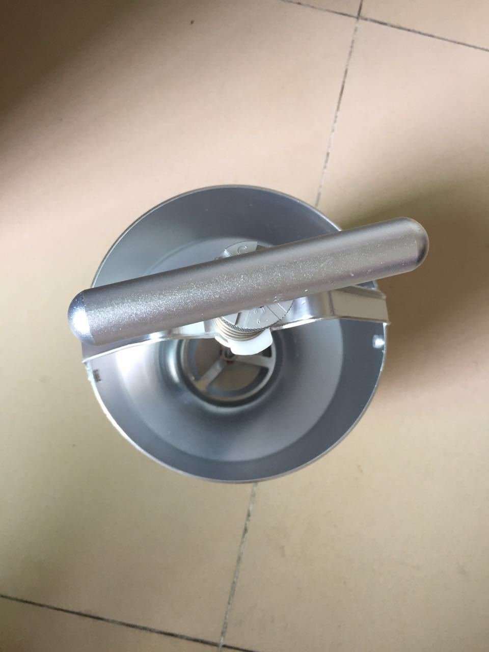 ZGUO Manual Donut Depositor Medu Vada Dropper Plunger Dough Batter Dispenser Hopper