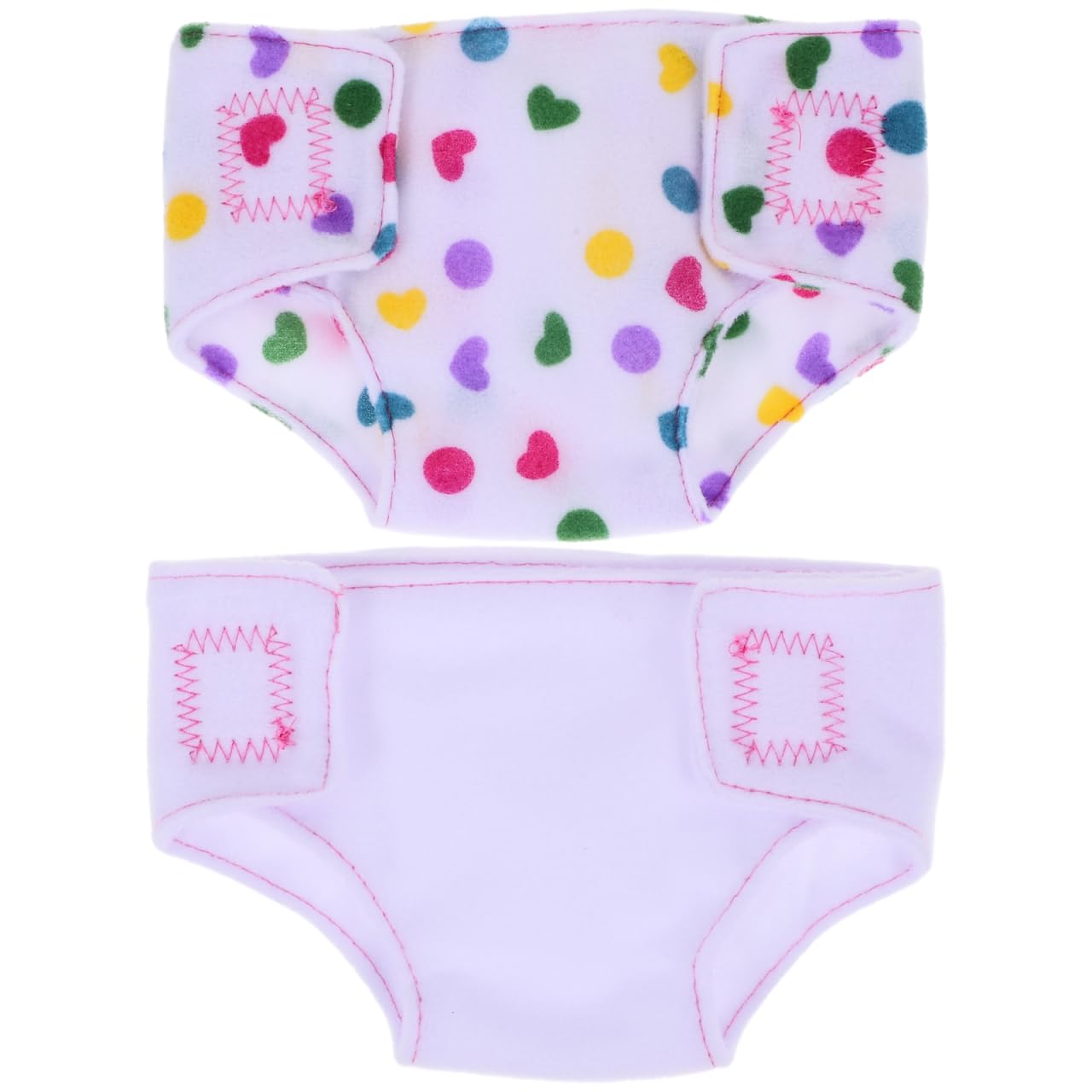 Americn Girl Dolls 2Pcs Doll Diapers Adjustable Underpants for 14-18 Inch Baby s, American, Clothes Accessories, Reusable Newborn Toys