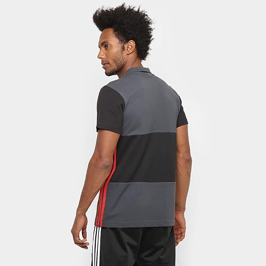 camisa polo adidas flamengo 3s