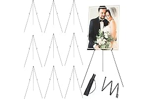 Bulk Easels: 10 Pack 65" Display Holders for Easy Art & Sign Display