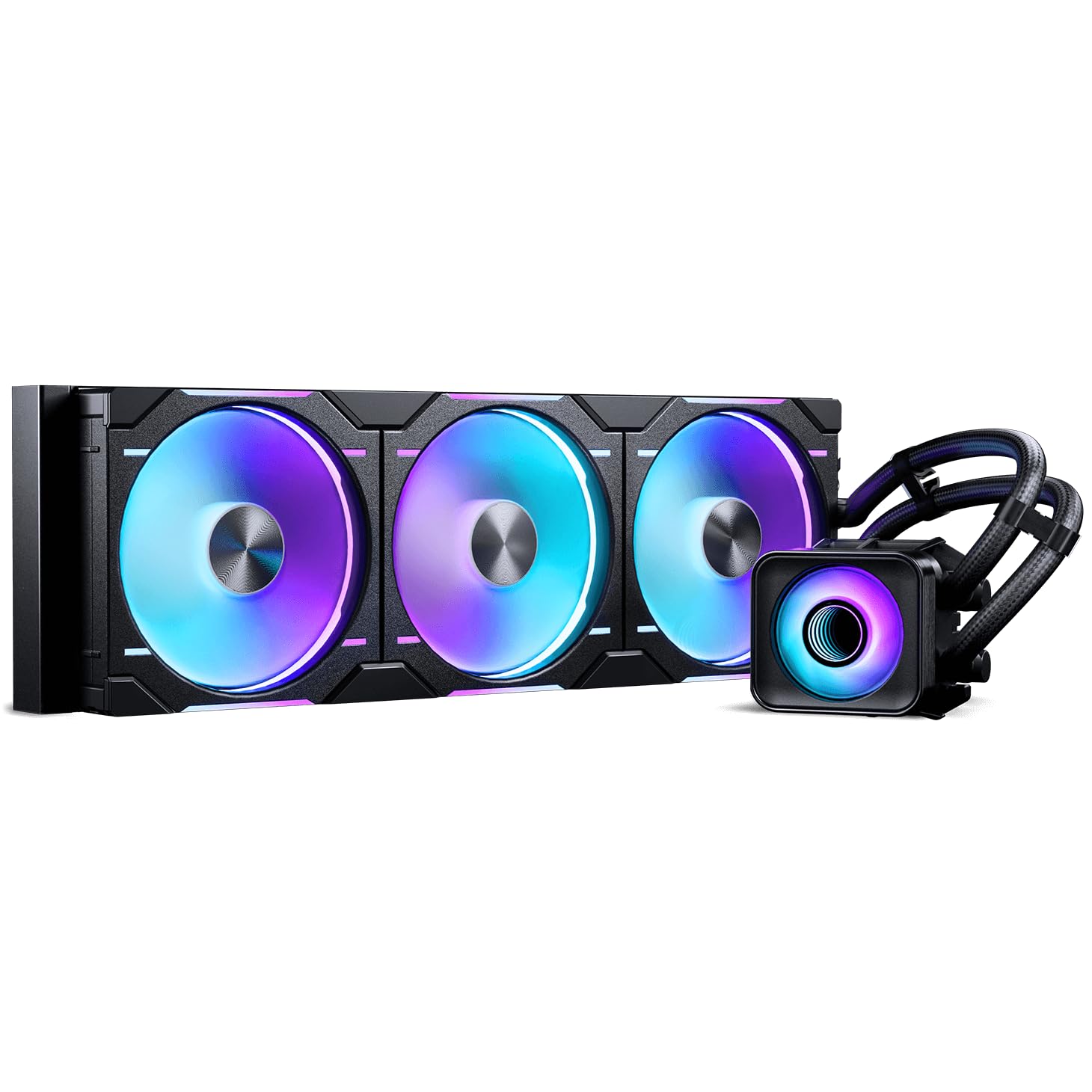Phanteks Glacier One 420D30 X2 DRGB AiO Water Cooling - 420 mm Nero