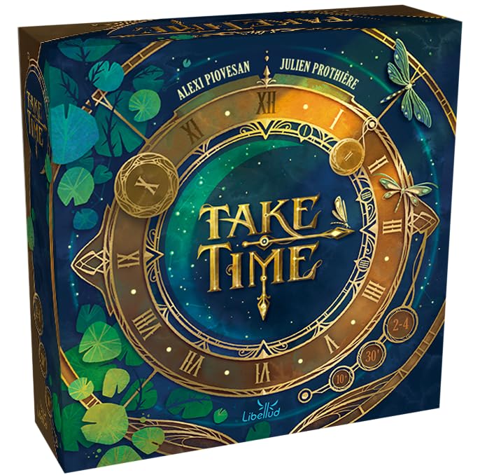 Asmodee Take Time, Gioco Collaborativo di Deduzione per 2-4 Giocatori dai 10 anni in su, un Gioco Strategico e Dinamico, partite di circa 30 minuti, Edizione in Italiano