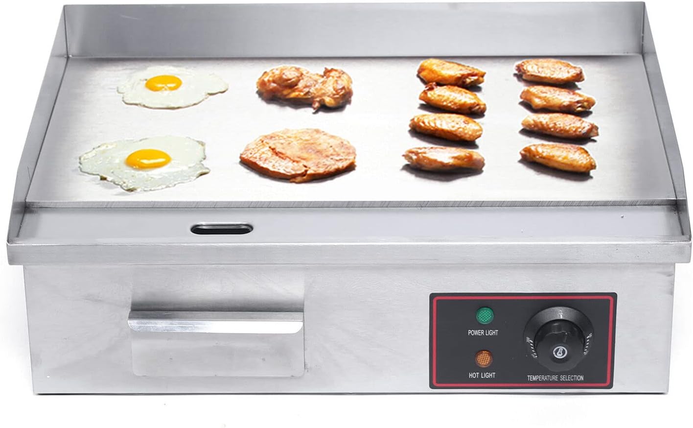 22" Commercial Electric Countertop Griddle Flat Top Grill