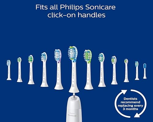 Miniatura 6 de Philips HX903365 - Cabezales de repuesto para cepillo de dientes Sonicare Optimal Plaque Control 3 unidades color blanco