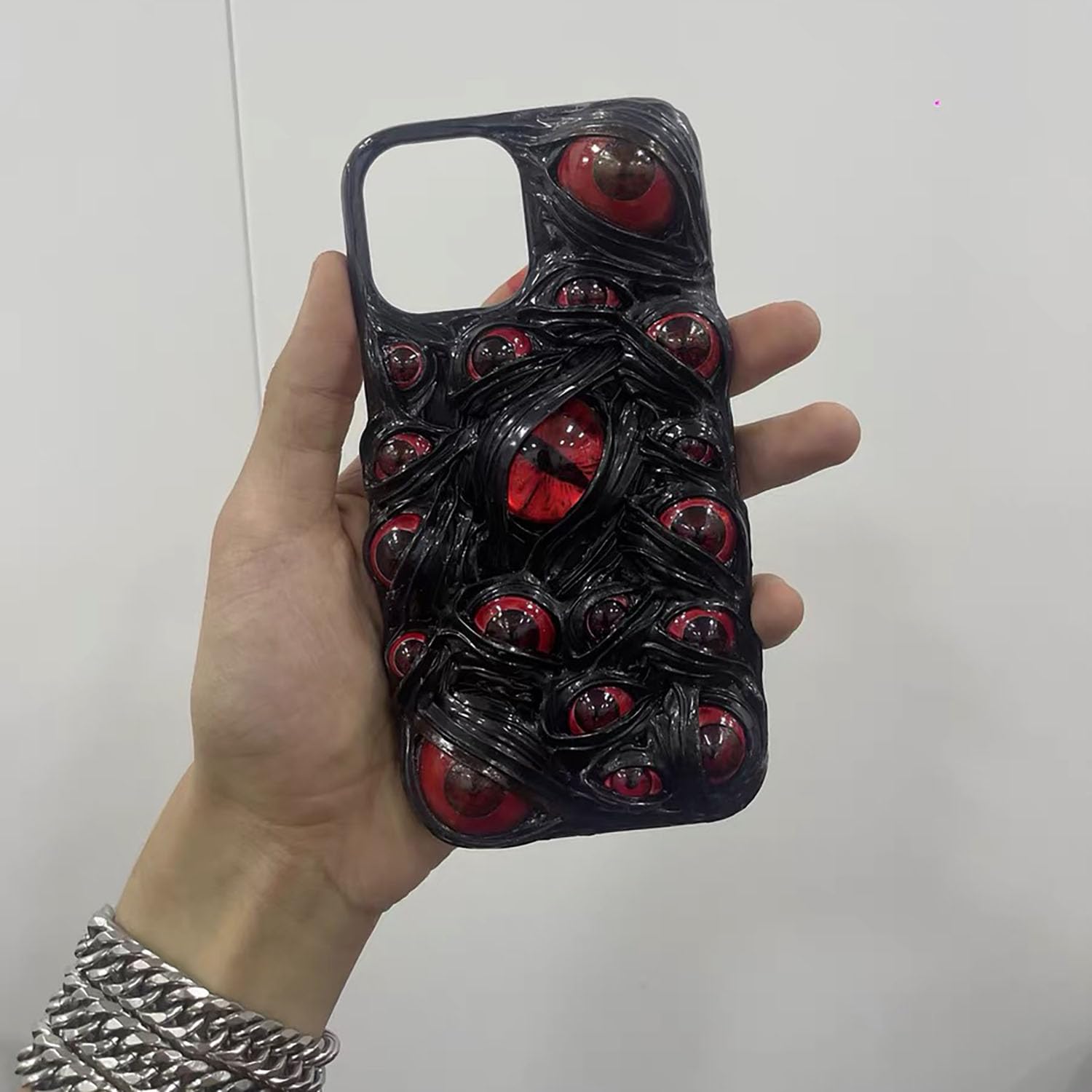 Amazon.com: 3D Evil Eye Phone Case, Handmade Horror Phone Cover for iPhone 15 Pro Max 13 14 11 X Xr, Halloween Eyeball Phone Case Black Red : Cell Phones & Accessories Amazon.com: 3D Evil Eye Phone Case, Handmade Horror Phone Cover for iPhone 15 Pro Max 13 14 11 X Xr, Halloween Eyeball Phone Case Black Red : Cell Phones & Accessories