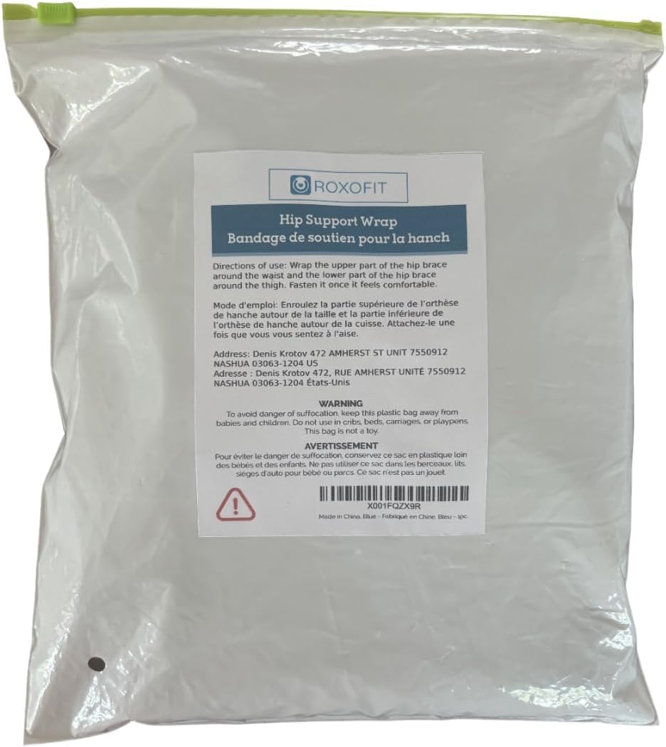 Hüftbandage für Ischias-Schmerzlinderung, Kompressionsbandage für Ischiasnerv, Kniesehnenzug, Hüftfleхоr Zerrung, Leistenverletzung, Zerrung des Oberschenkels – SI-Gurt – Iliosakralgelenk-Stabilisator