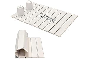 Eco-Friendly Large Stone Dish Drying Mats for Kitchen Counter (24”x16”)