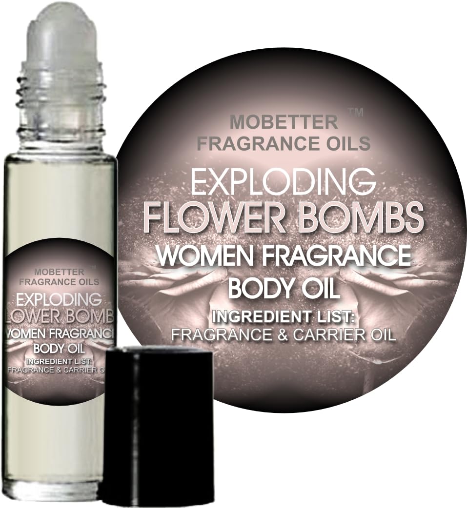 MOBETTER FRAGRANCE OILS Exploding Flower Bombs Set Women Perfume Body Oil
